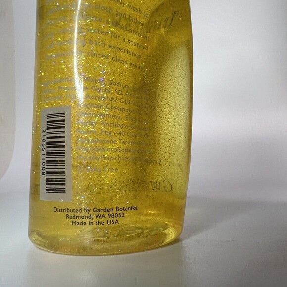 RARE Garden Botanika Transparencies Body Wash Shimmering Sparkles 8 Oz Purity - Picture 3 of 5